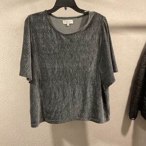 Madewell Charcoal Short Sleeve Top